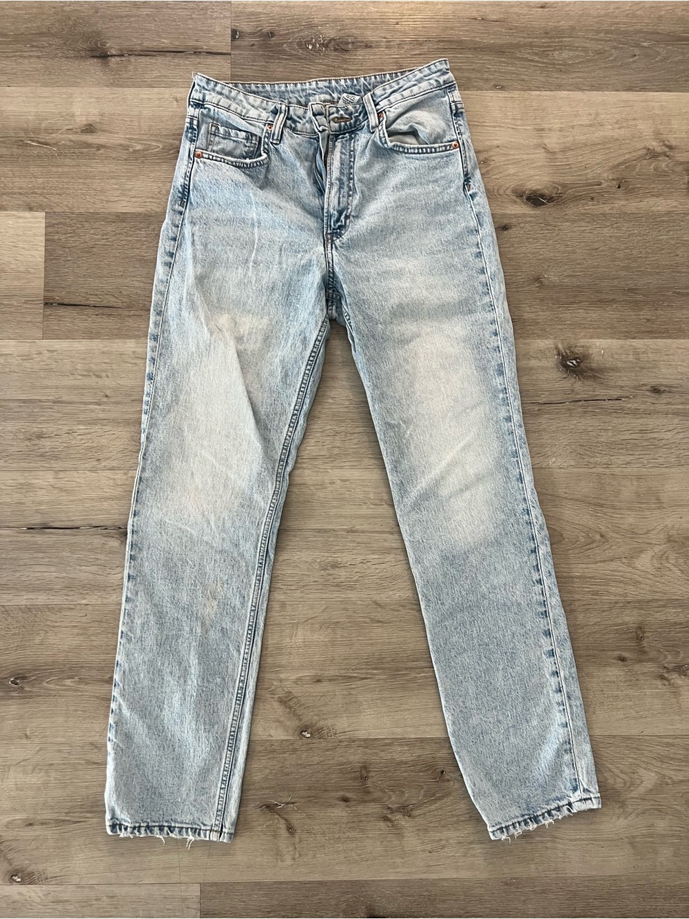 H&M Light Blue Straight Leg Women's Jeans